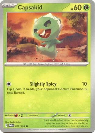 Capsakid (SVI-027) (Reverse Holofoil)