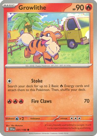 Growlithe (SVI-031)
