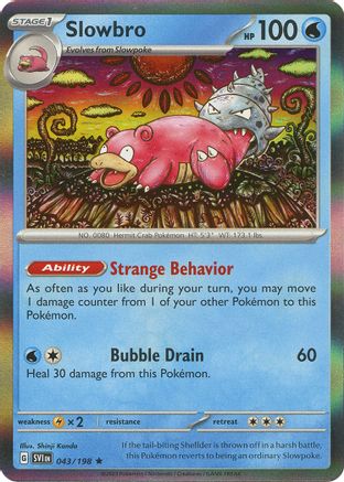 Slowbro (SVI-043) (Holofoil)