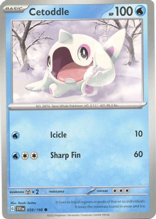 Cetoddle (SVI-059) (Reverse Holofoil)