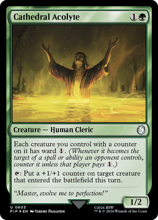 Cathedral Acolyte (PIP-603) (Surge Foil)