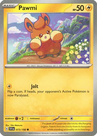 Pawmi (SVI-073) (Reverse Holofoil)