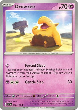 Drowzee (SVI-082) (Reverse Holofoil)