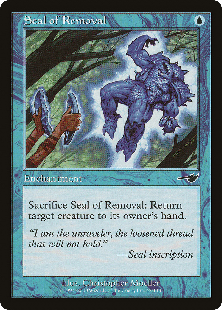 Seal of Removal (NMS-042) (Foil)