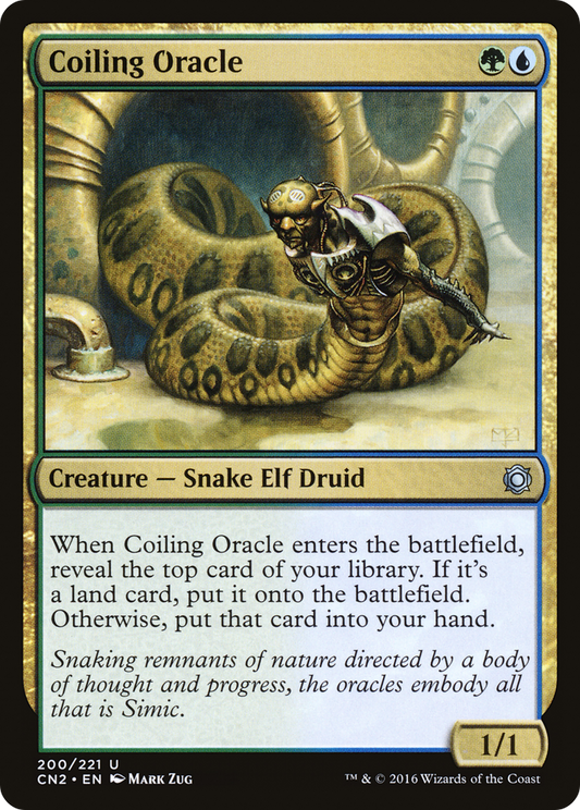 Coiling Oracle (CN2-200) (Foil)
