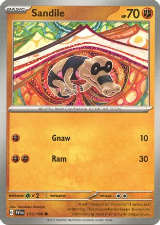 Sandile (SVI-115) (Reverse Holofoil)
