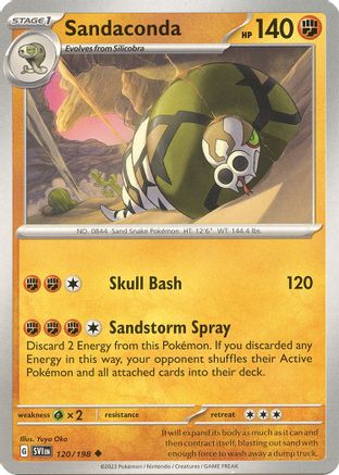 Sandaconda (SVI-120) (Reverse Holofoil)