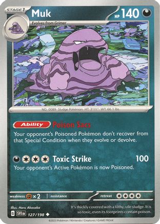 Muk (SVI-127) (Reverse Holofoil)