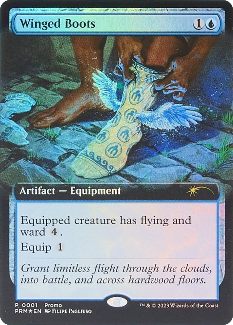 Winged Boots (MEDIA-2023-7) (Foil)