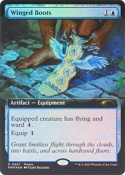 Winged Boots (MEDIA-2023-7) (Foil)