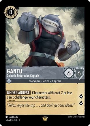 Gantu - Galactic Federation Captain (1-178) (Cold Foil)