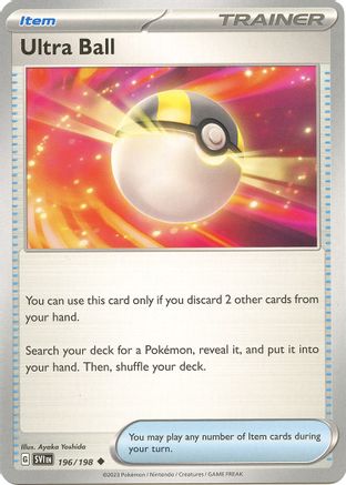 Ultra Ball (SVI-196) (Reverse Holofoil)