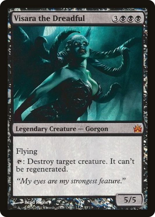 Visara the Dreadful (V11-015) (Foil)