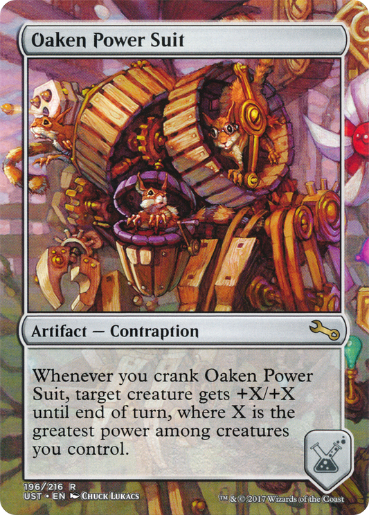 Oaken Power Suit (UST-196) (Borderless) (Foil)