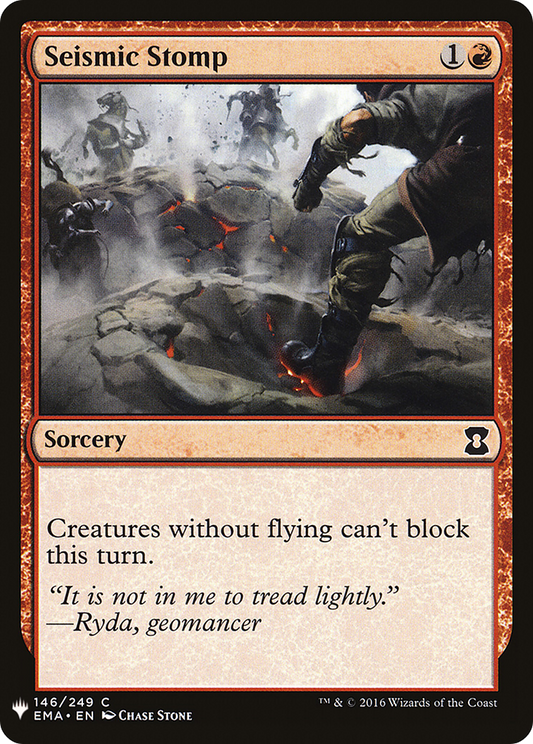 Seismic Stomp (LIST-EMA-146)