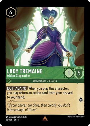 Lady Tremaine - Wicked Stepmother (1-085) (Cold Foil)