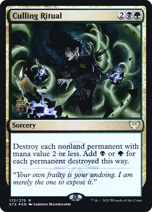 Culling Ritual (PRE-172S) (Foil)