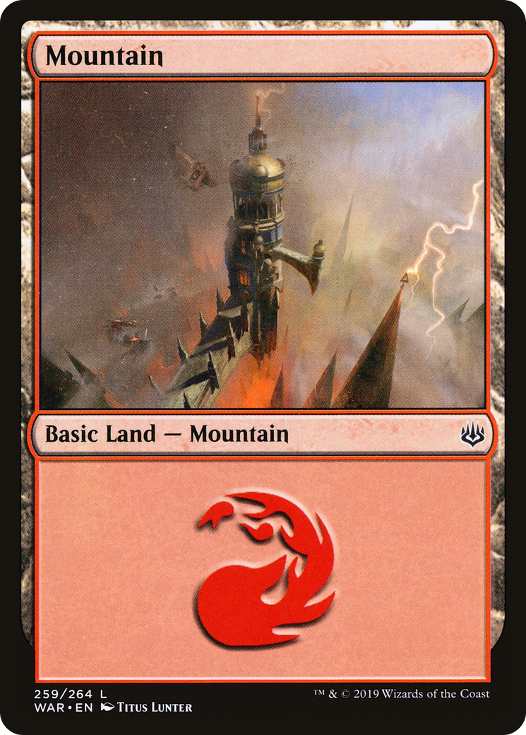 Mountain (WAR-259) (Foil)