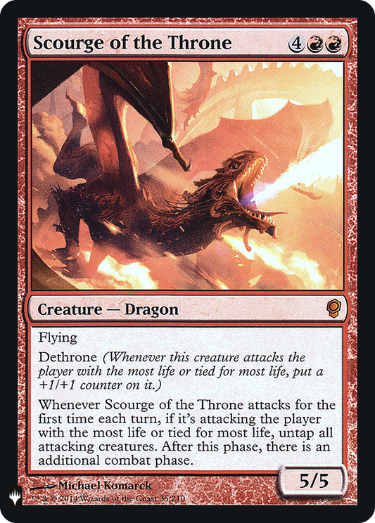 Scourge of the Throne (PLST-CNS-35) (Foil)