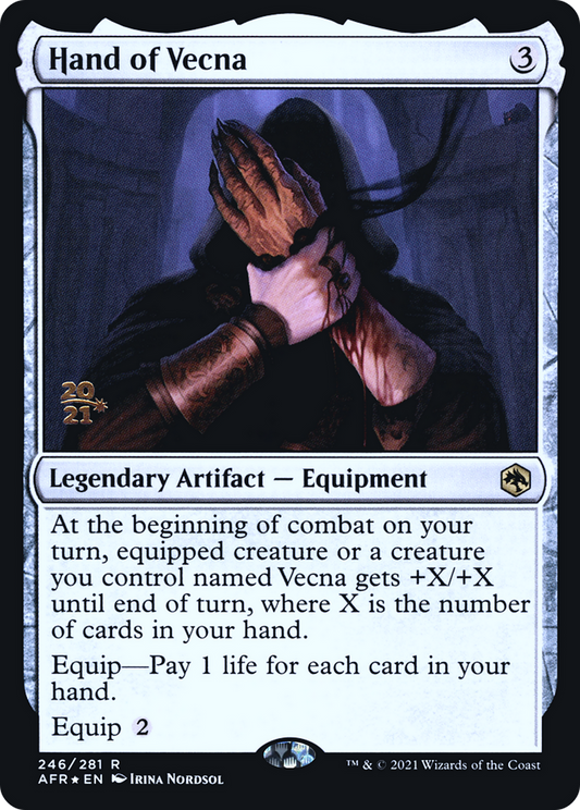 Hand of Vecna (PRE-246S) (Foil)