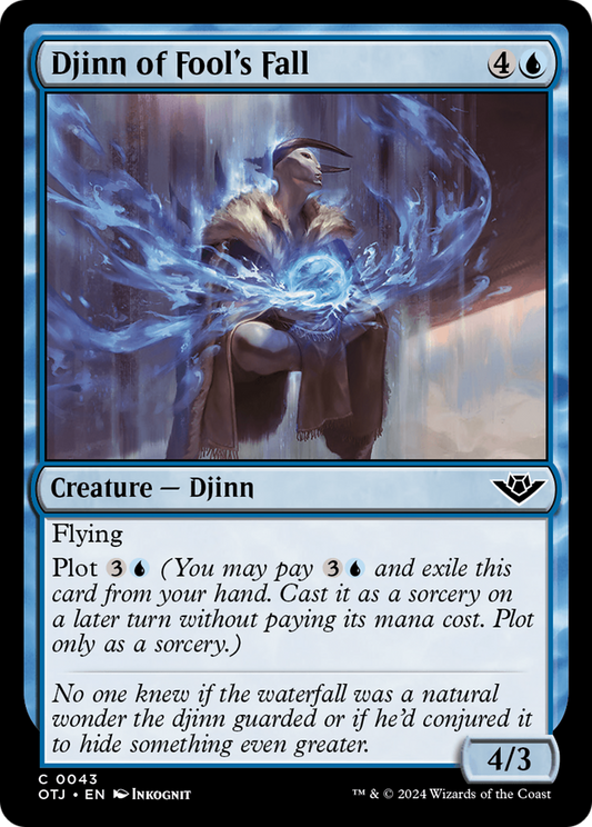 Djinn of Fool's Fall (OTJ-043) (Foil)