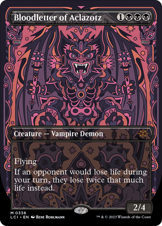 Bloodletter of Aclazotz (LCI-336) (Borderless) (Foil)