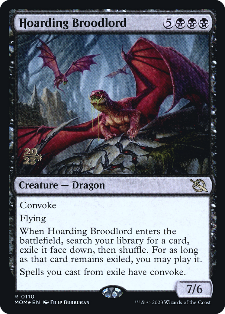 Hoarding Broodlord (PRE-110S) (Foil)