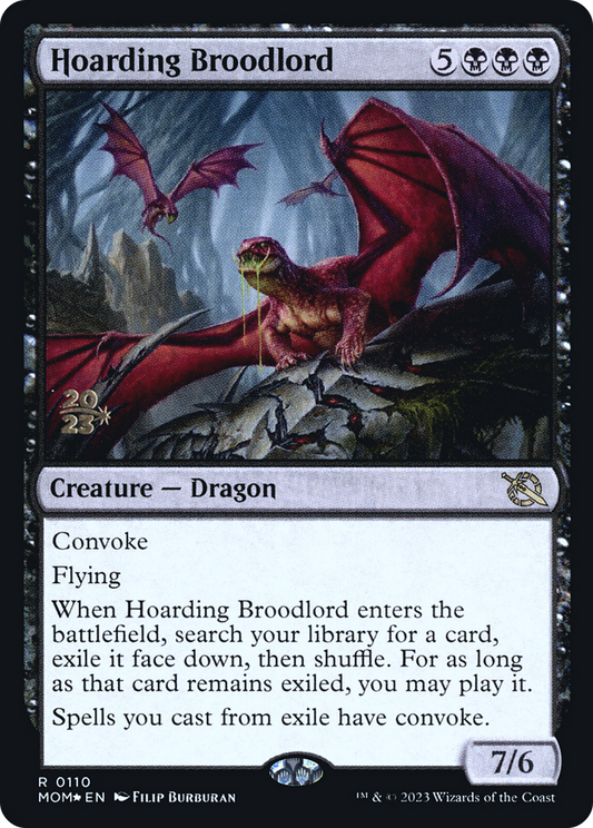 Hoarding Broodlord (PRE-110S) (Foil)