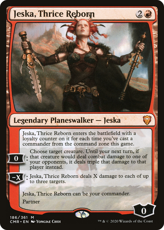 Jeska, Thrice Reborn (CMR-186) (Foil)