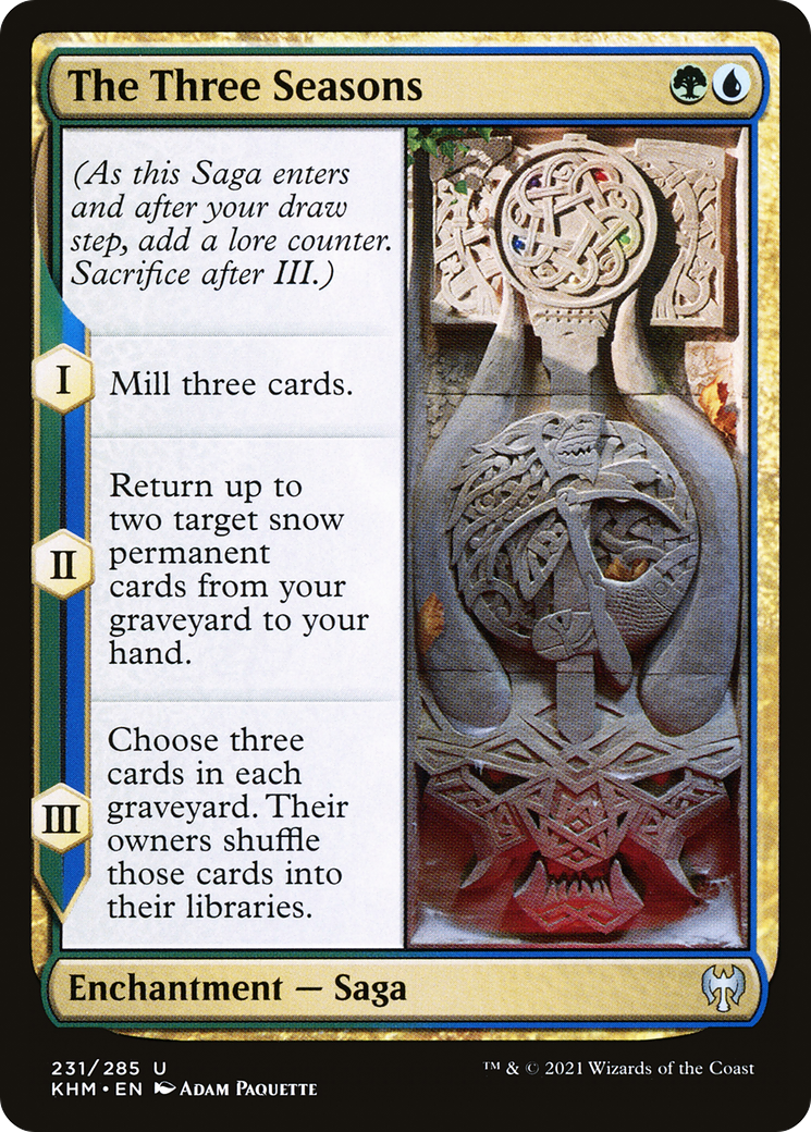 The Three Seasons (KHM-231) (Foil)