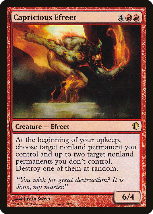 Capricious Efreet (C13-102)