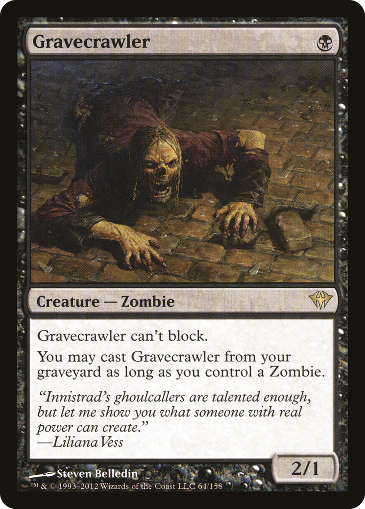 Gravecrawler (DKA-064) (Foil)