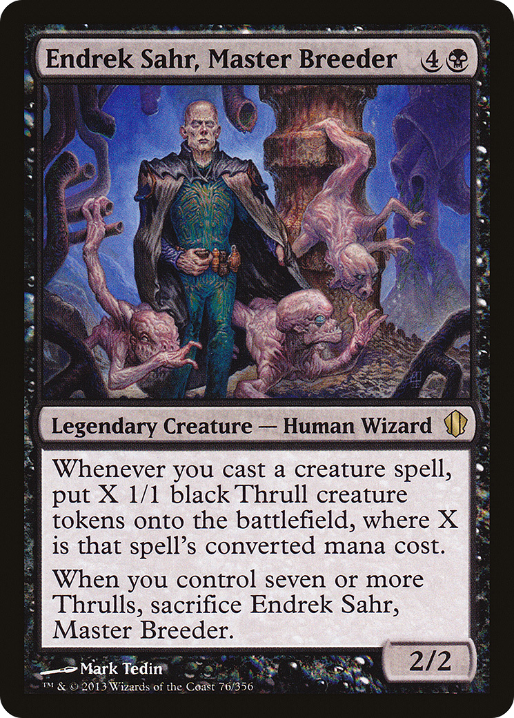 Endrek Sahr, Master Breeder (C13-076)