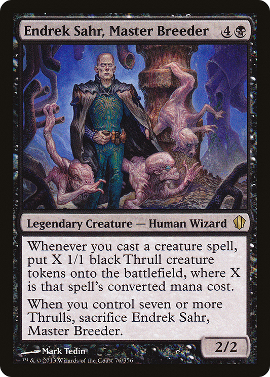 Endrek Sahr, Master Breeder (C13-076)