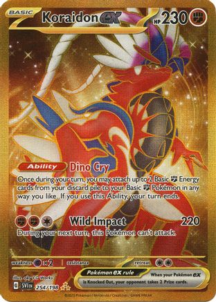 Koraidon ex (SVI-254) (Holofoil)
