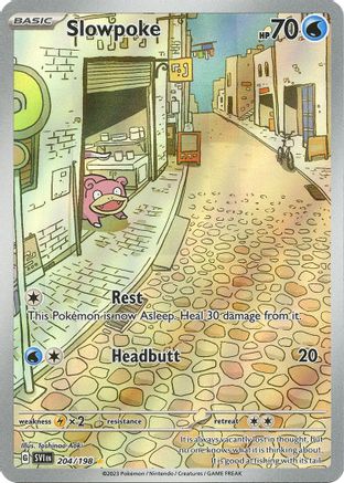 Slowpoke (SVI-204) (Holofoil)
