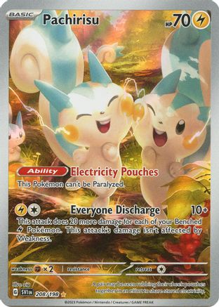 Pachirisu (SVI-208) (Holofoil)