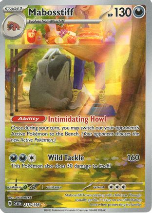 Mabosstiff (SVI-218) (Holofoil)