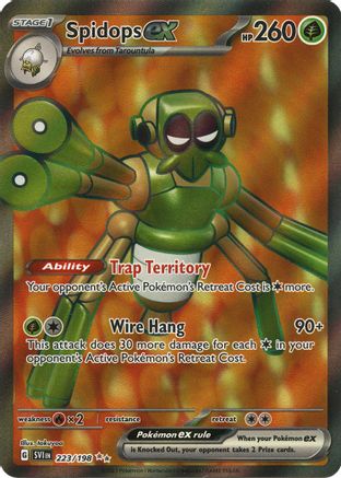 Spidops ex (SVI-223) (Holofoil)
