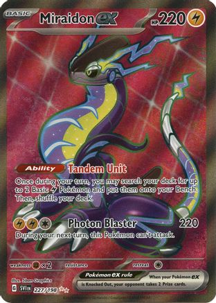 Miraidon ex (SVI-227) (Holofoil)