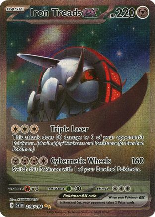 Iron Treads ex (SVI-248) (Holofoil)