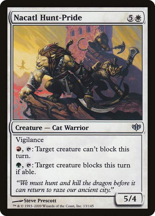 Nacatl Hunt-Pride (CON-013) (Foil)