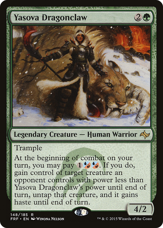 Yasova Dragonclaw (FRF-148) (Foil)