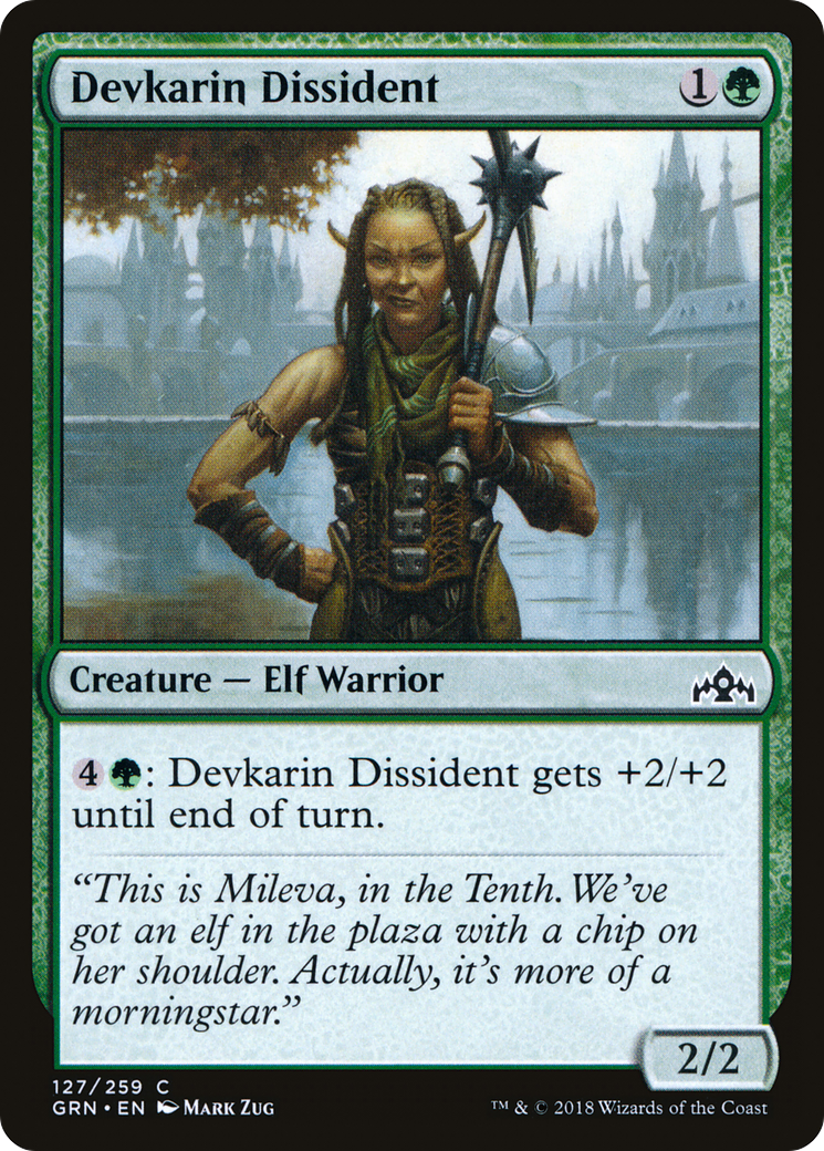 Devkarin Dissident (GRN-127) (Foil)