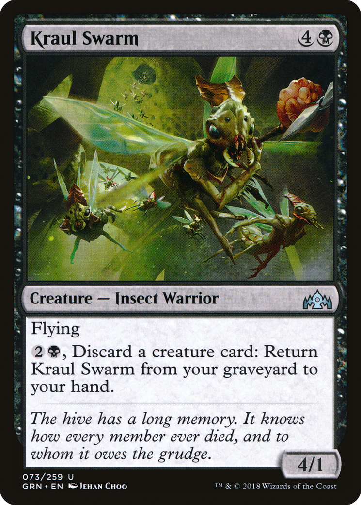 Kraul Swarm (GRN-073) (Foil)