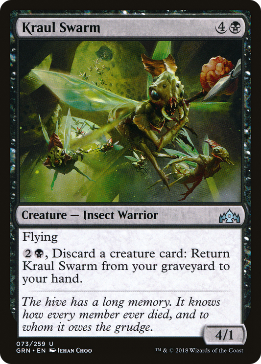Kraul Swarm (GRN-073) (Foil)