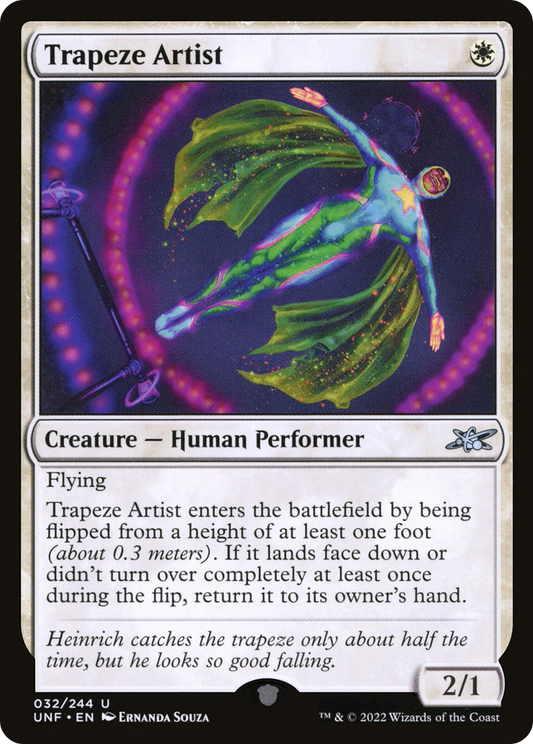 Trapeze Artist (UNF-032) (Foil)