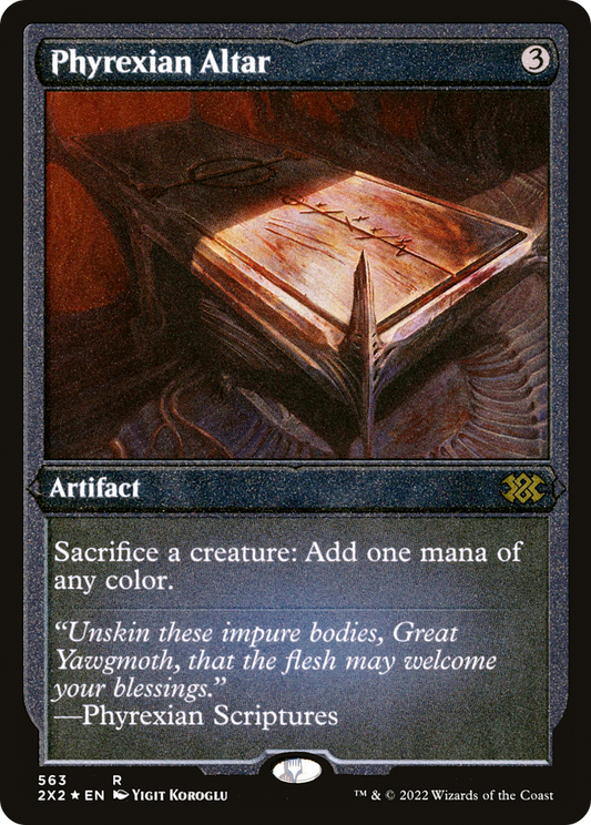 Phyrexian Altar (2X2-563) (Etched Foil)