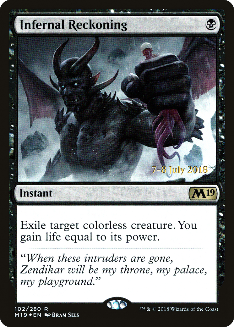 Infernal Reckoning (PRE-102S) (Foil)