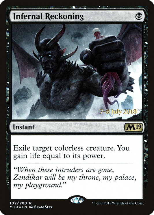 Infernal Reckoning (PRE-102S) (Foil)